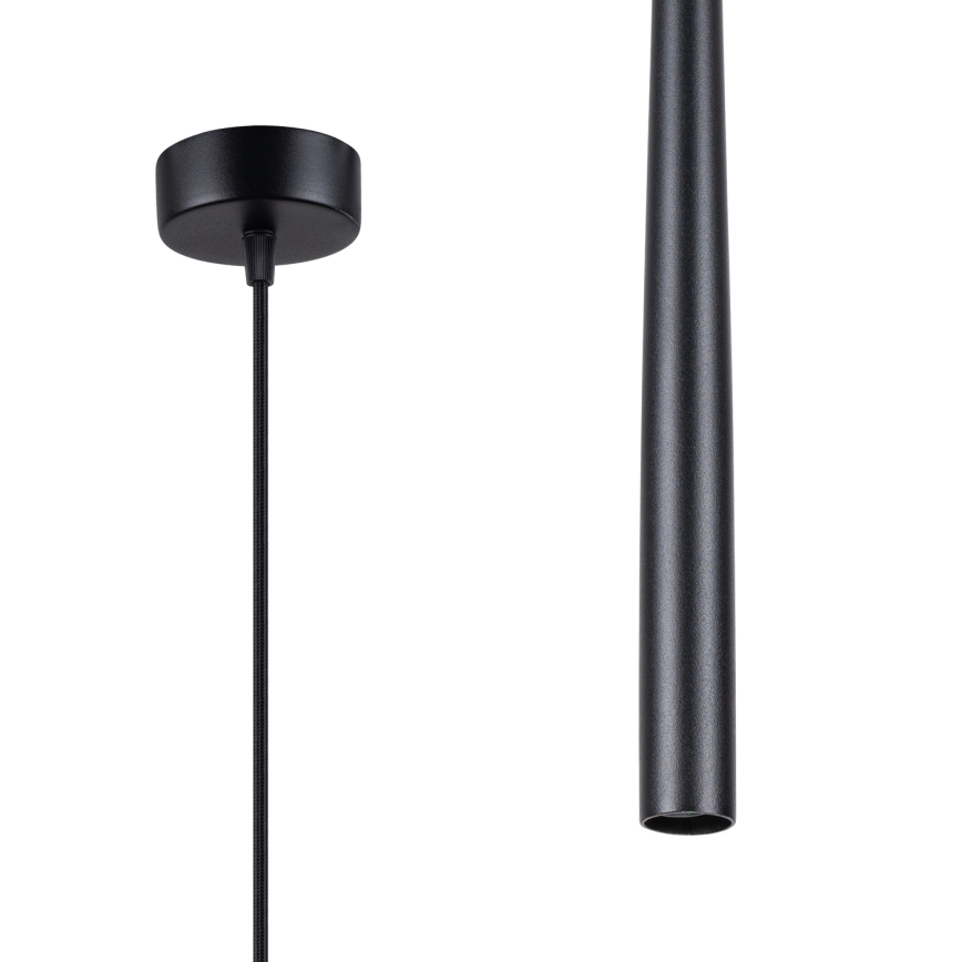 Luster na lanku BLISS 1xG9/8W/230V čierna