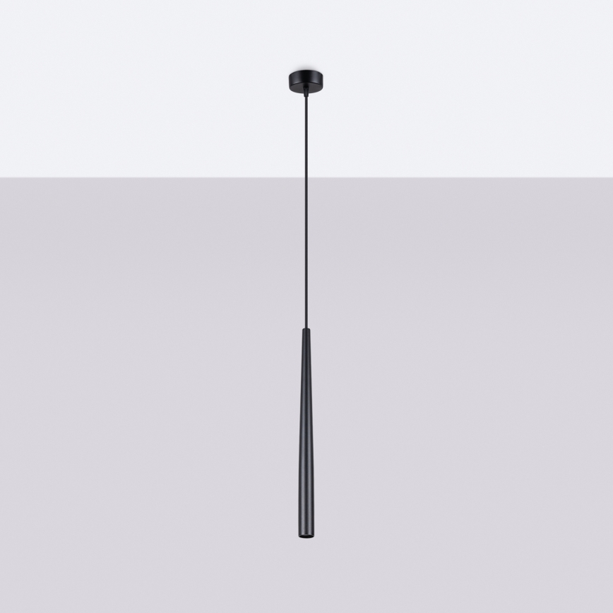 Luster na lanku BLISS 1xG9/8W/230V čierna