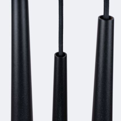 Luster na lanku BLISS 3xG9/8W/230V čierna