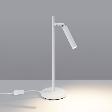 Stolná lampa PASTELO 1xG9/8W/230V biela