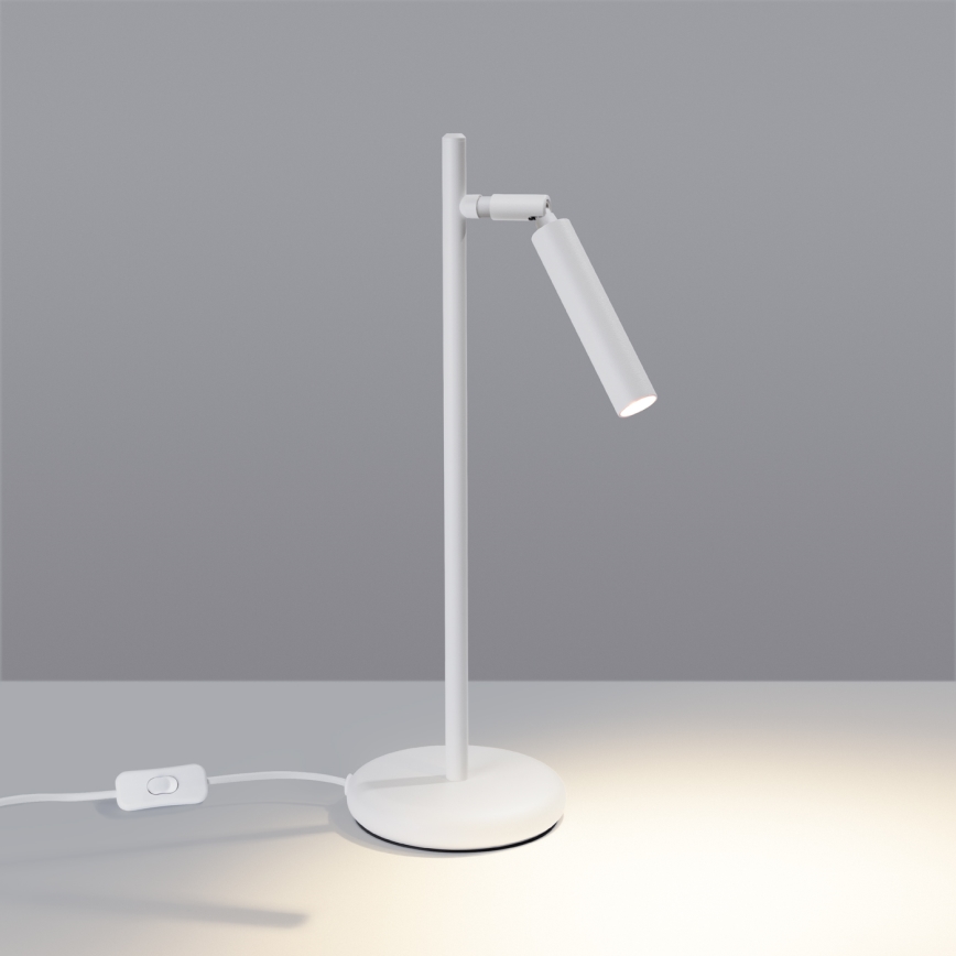 Stolná lampa PASTELO 1xG9/8W/230V biela