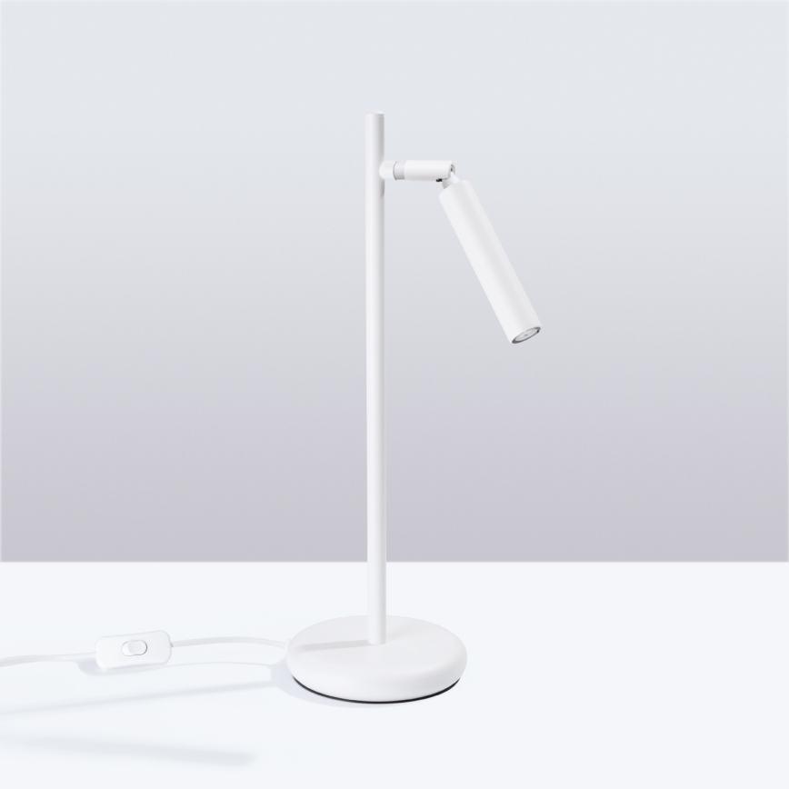 Stolná lampa PASTELO 1xG9/8W/230V biela