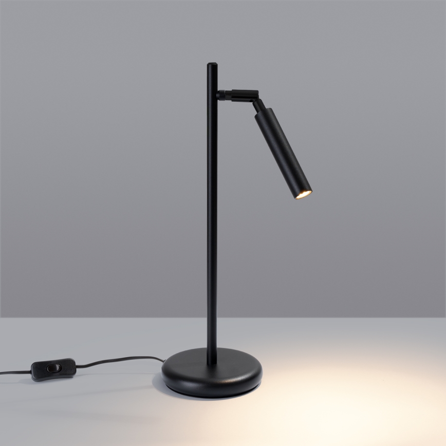 Stolná lampa PASTELO 1xG9/8W/230V čierna