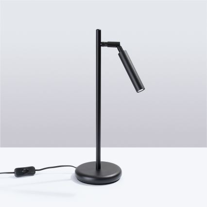 Stolná lampa PASTELO 1xG9/8W/230V čierna