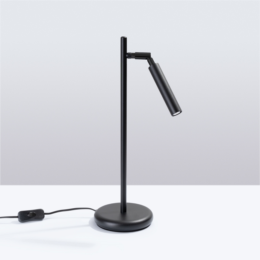 Stolná lampa PASTELO 1xG9/8W/230V čierna