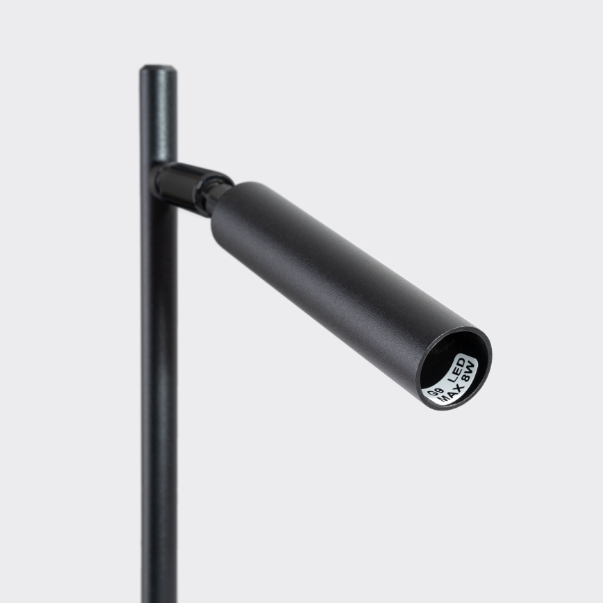 Stolná lampa PASTELO 1xG9/8W/230V čierna