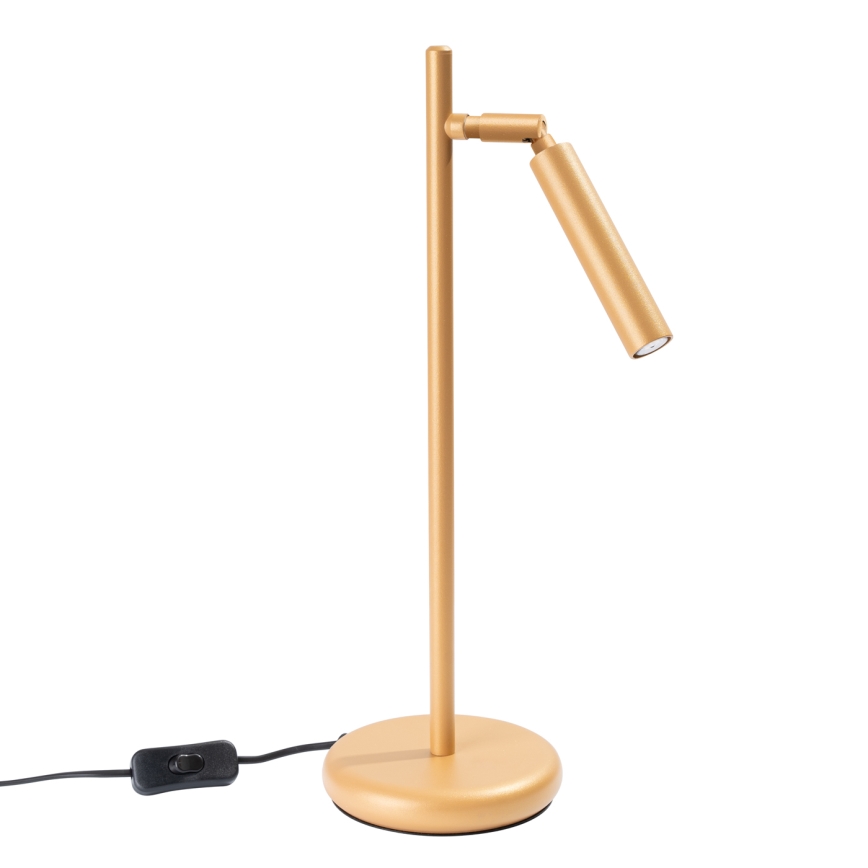 Stolná lampa PASTELO 1xG9/8W/230V zlatá