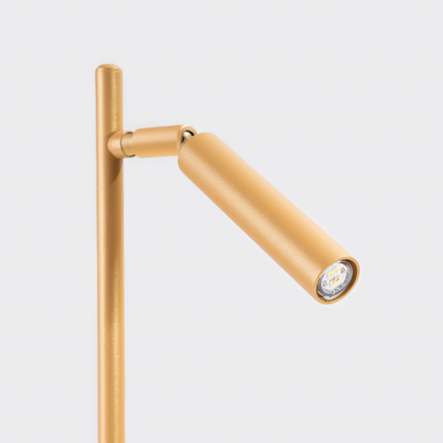 Stolná lampa PASTELO 1xG9/8W/230V zlatá