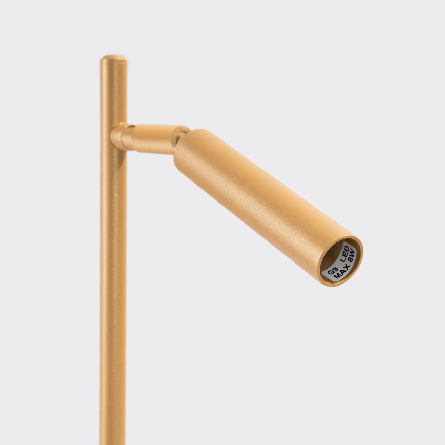 Stolná lampa PASTELO 1xG9/8W/230V zlatá
