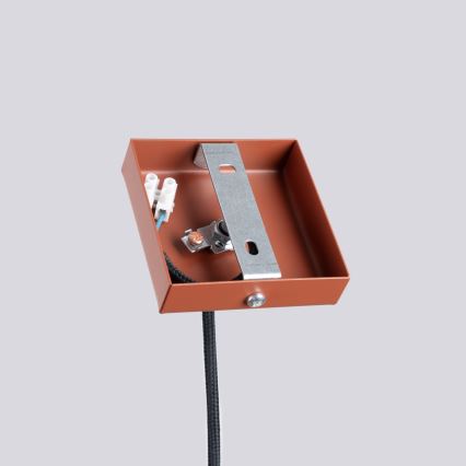 Luster na lanku LAGOS 1xGU10/10W/230V červená