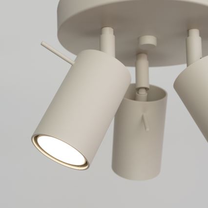 Bodové svietidlo RING 3xGU10/10W/230V krémová