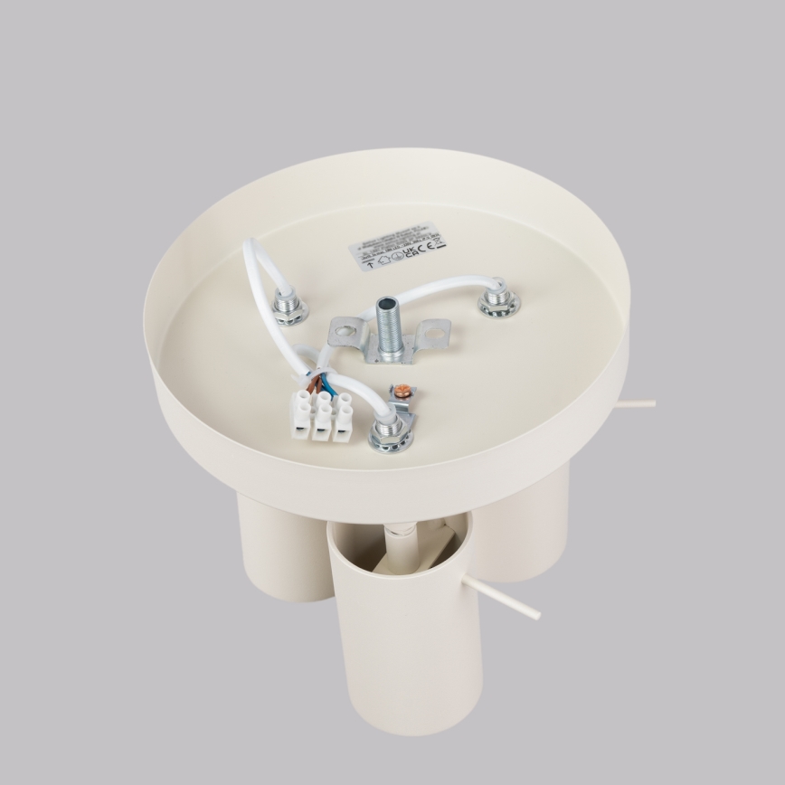 Bodové svietidlo RING 3xGU10/10W/230V krémová