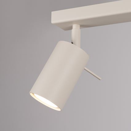 Bodové svietidlo RING 6xGU10/10W/230V krémová