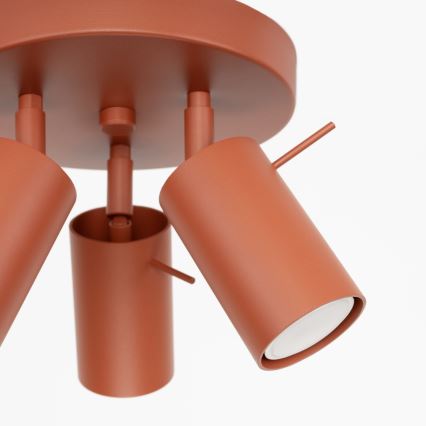 Bodové svietidlo RING 3xGU10/10W/230V červená