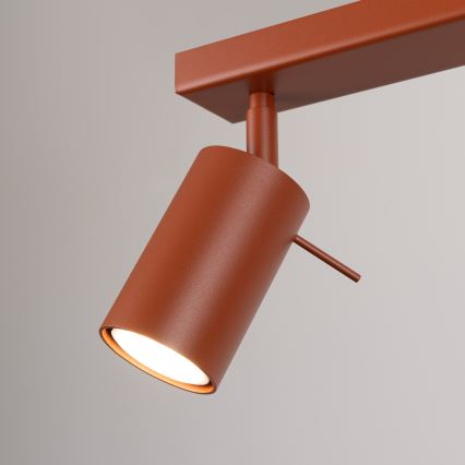 Bodové svietidlo RING 4xGU10/10W/230V červená