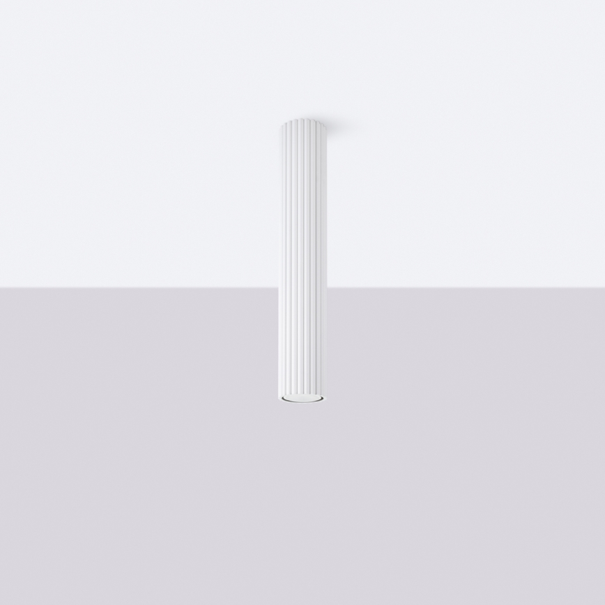 Bodové svietidlo KARBON 1xGU10/10W/230V 40 cm biela