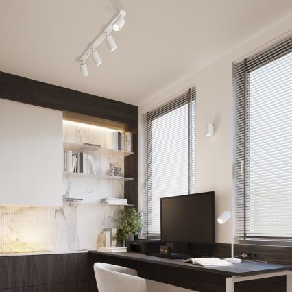 Stolná lampa KARBON 1xGU10/10W/230V biela