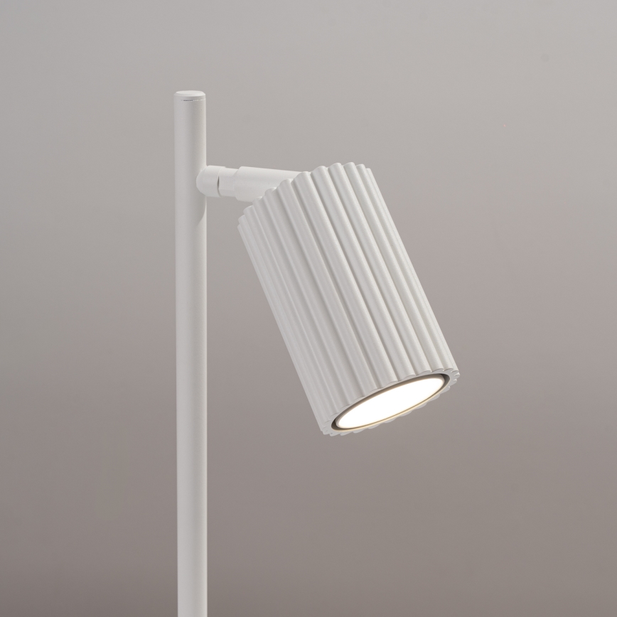 Stolná lampa KARBON 1xGU10/10W/230V biela