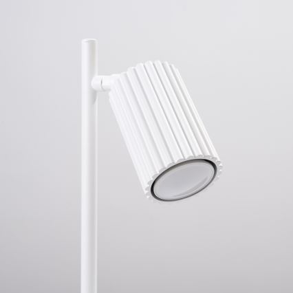 Stolná lampa KARBON 1xGU10/10W/230V biela
