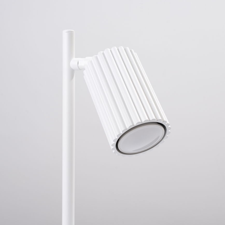 Stolná lampa KARBON 1xGU10/10W/230V biela