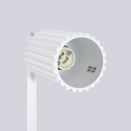 Stolná lampa KARBON 1xGU10/10W/230V biela