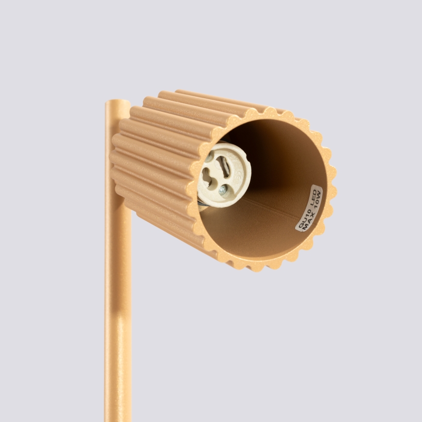 Stolná lampa KARBON 1xGU10/10W/230V zlatá