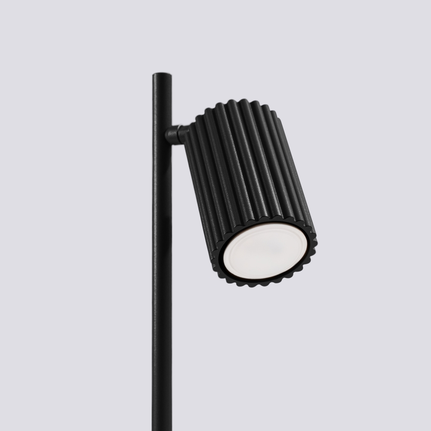 Stolná lampa KARBON 1xGU10/10W/230V čierna