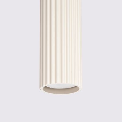 Luster na lanku KARBON 1xGU10/10W/230V krémová