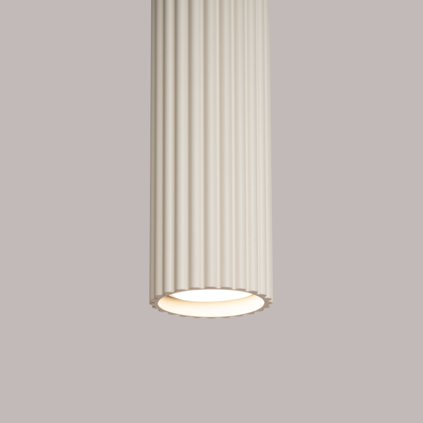 Luster na lanku KARBON 3xGU10/10W/230V krémová
