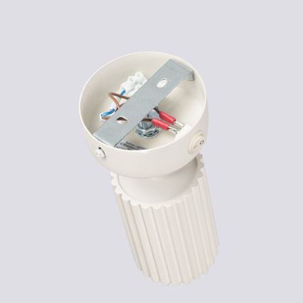 Nástenné bodové svietidlo KARBON 1xGU10/10W/230V krémová