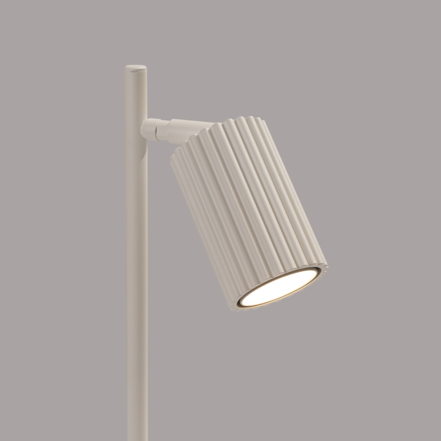 Stolná lampa KARBON 1xGU10/10W/230V krémová