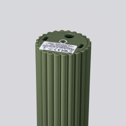 Bodové svietidlo KARBON 1xGU10/10W/230V 10 cm zelená