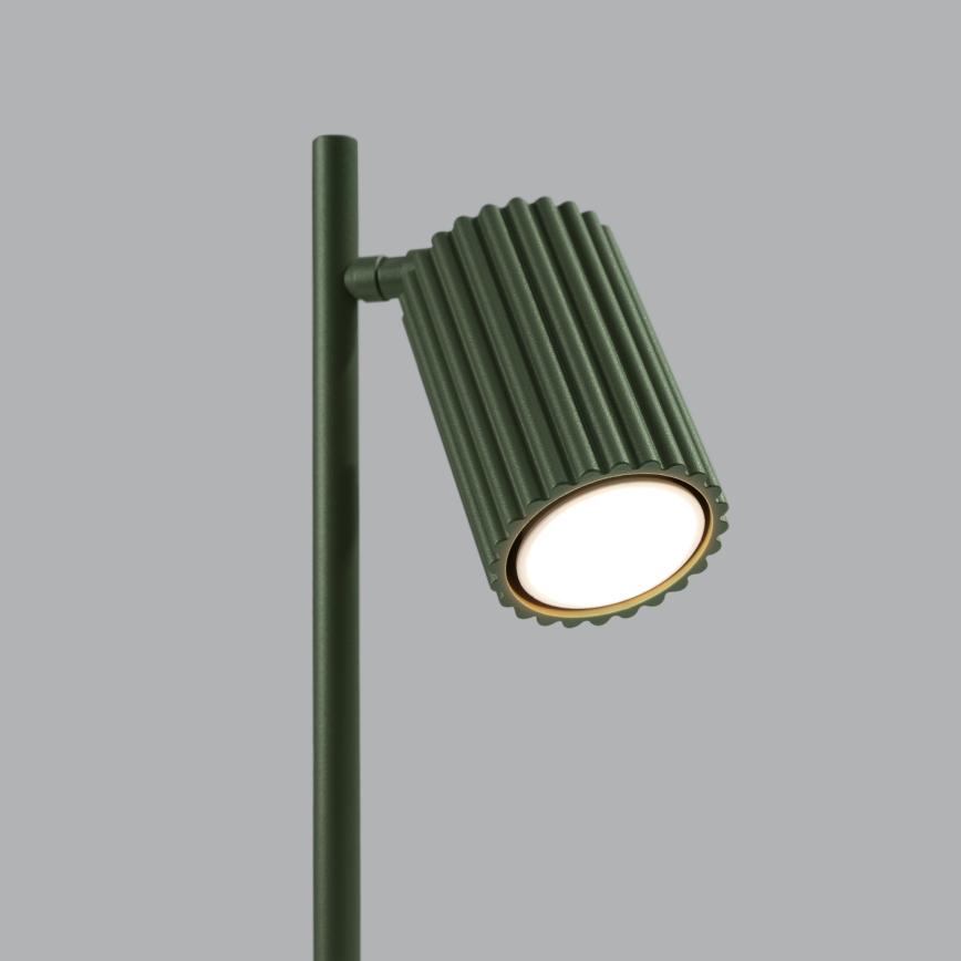 Stolná lampa KARBON 1xGU10/10W/230V zelená