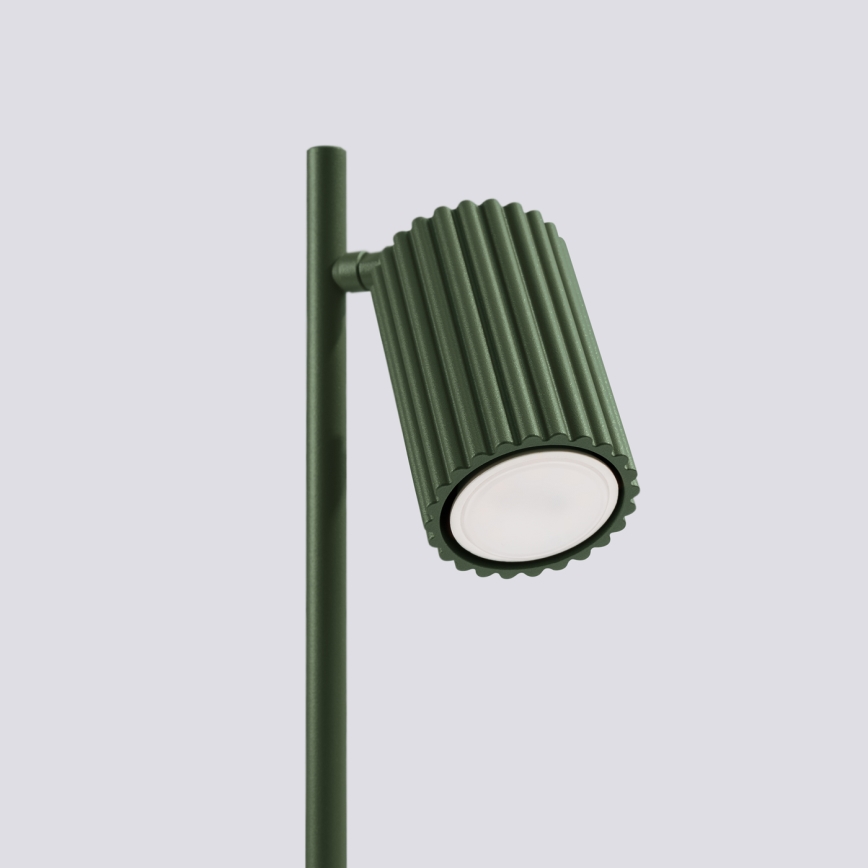 Stolná lampa KARBON 1xGU10/10W/230V zelená