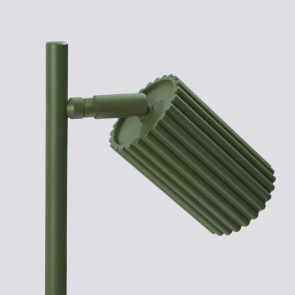 Stolná lampa KARBON 1xGU10/10W/230V zelená
