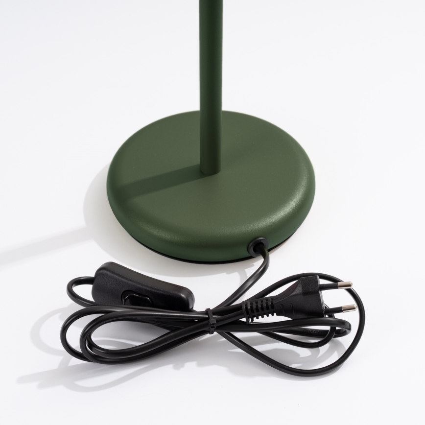 Stolná lampa KARBON 1xGU10/10W/230V zelená
