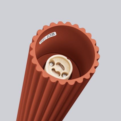 Bodové svietidlo KARBON 1xGU10/10W/230V 10 cm červená