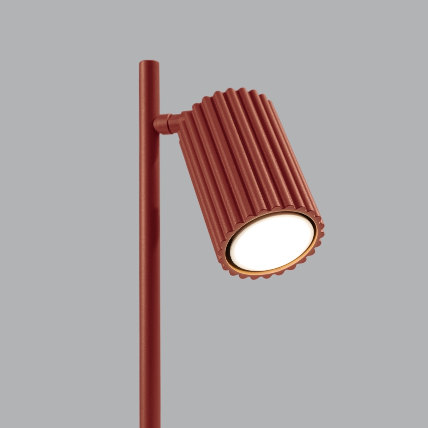 Stolná lampa KARBON 1xGU10/10W/230V červená
