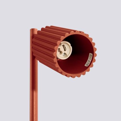 Stolná lampa KARBON 1xGU10/10W/230V červená
