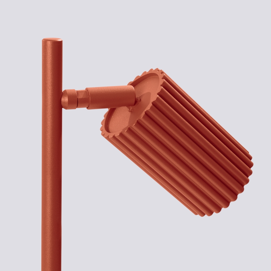 Stolná lampa KARBON 1xGU10/10W/230V červená