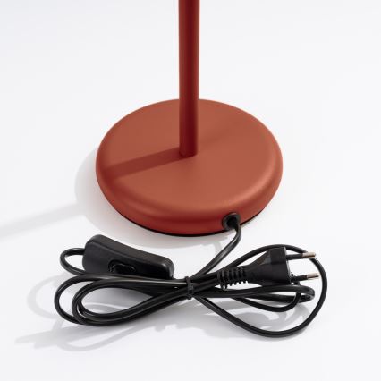 Stolná lampa KARBON 1xGU10/10W/230V červená