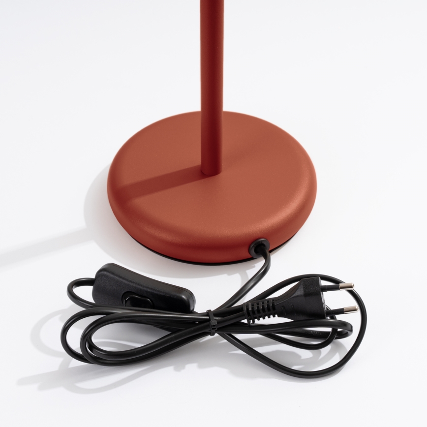 Stolná lampa KARBON 1xGU10/10W/230V červená