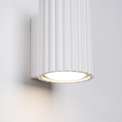 Nástenné svietidlo KARBON 1xGU10/10W/230V biela