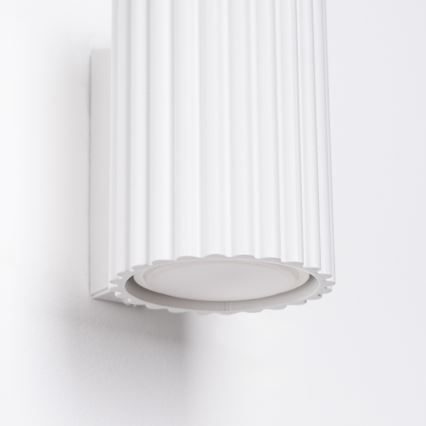 Nástenné svietidlo KARBON 1xGU10/10W/230V biela