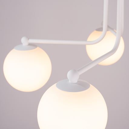 Luster na tyči ASTRAL 5xG9/8W/230V biela