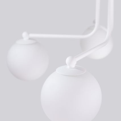 Luster na tyči ASTRAL 5xG9/8W/230V biela