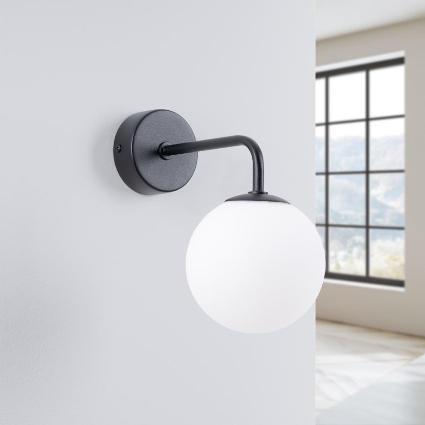 Nástenná lampa ASTRAL 1xG9/8W/230V čierna