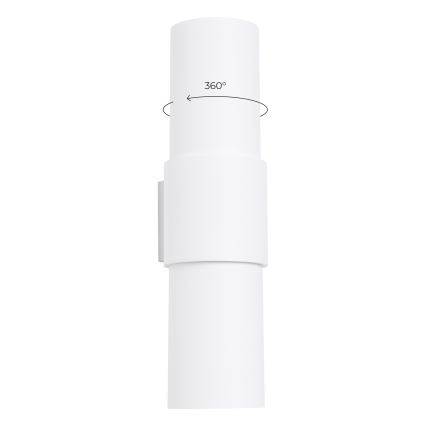 Nástenné svietidlo FLASH 2xE27/15W/230V biela
