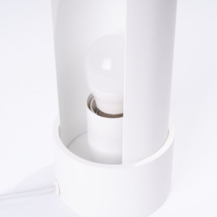 Stolná lampa FLASH 1xE27/15W/230V biela