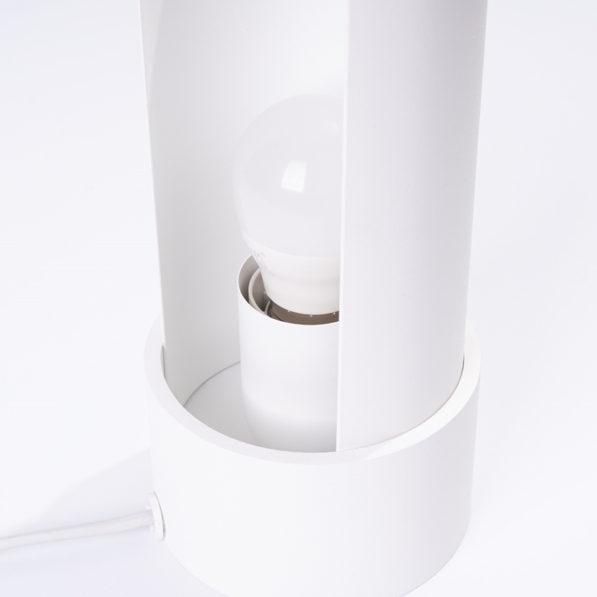 Stolná lampa FLASH 1xE27/15W/230V biela